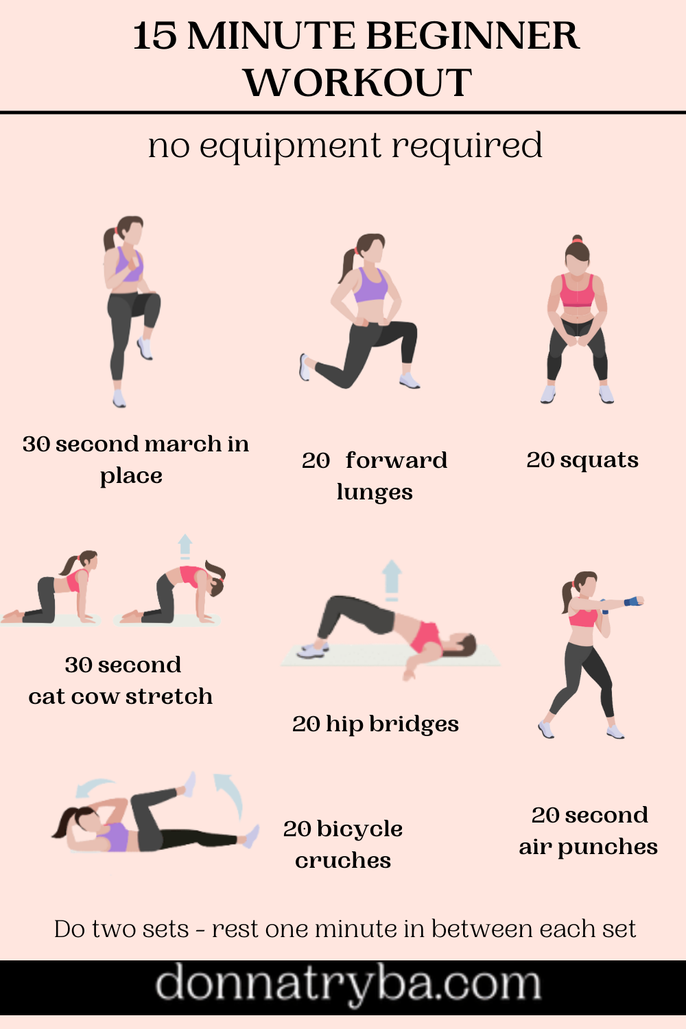 5 Simple Workout Routines You Can Do Anywhere  Workout routines for  beginners, Simple workout routine, Beginner workout